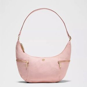 Lululemon Athletica Pink Haze Slouchy Shoulder Bag